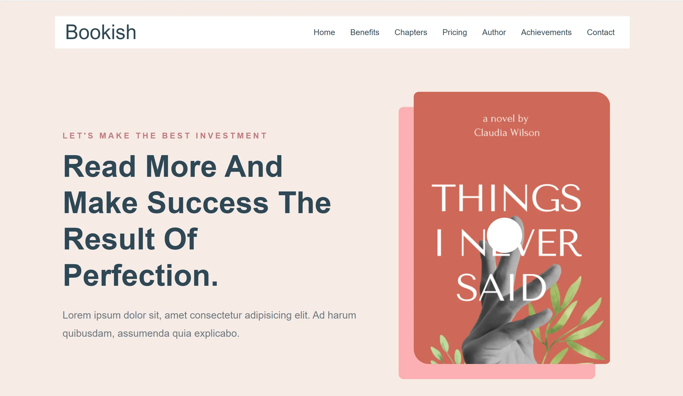 Online Bookstore Website