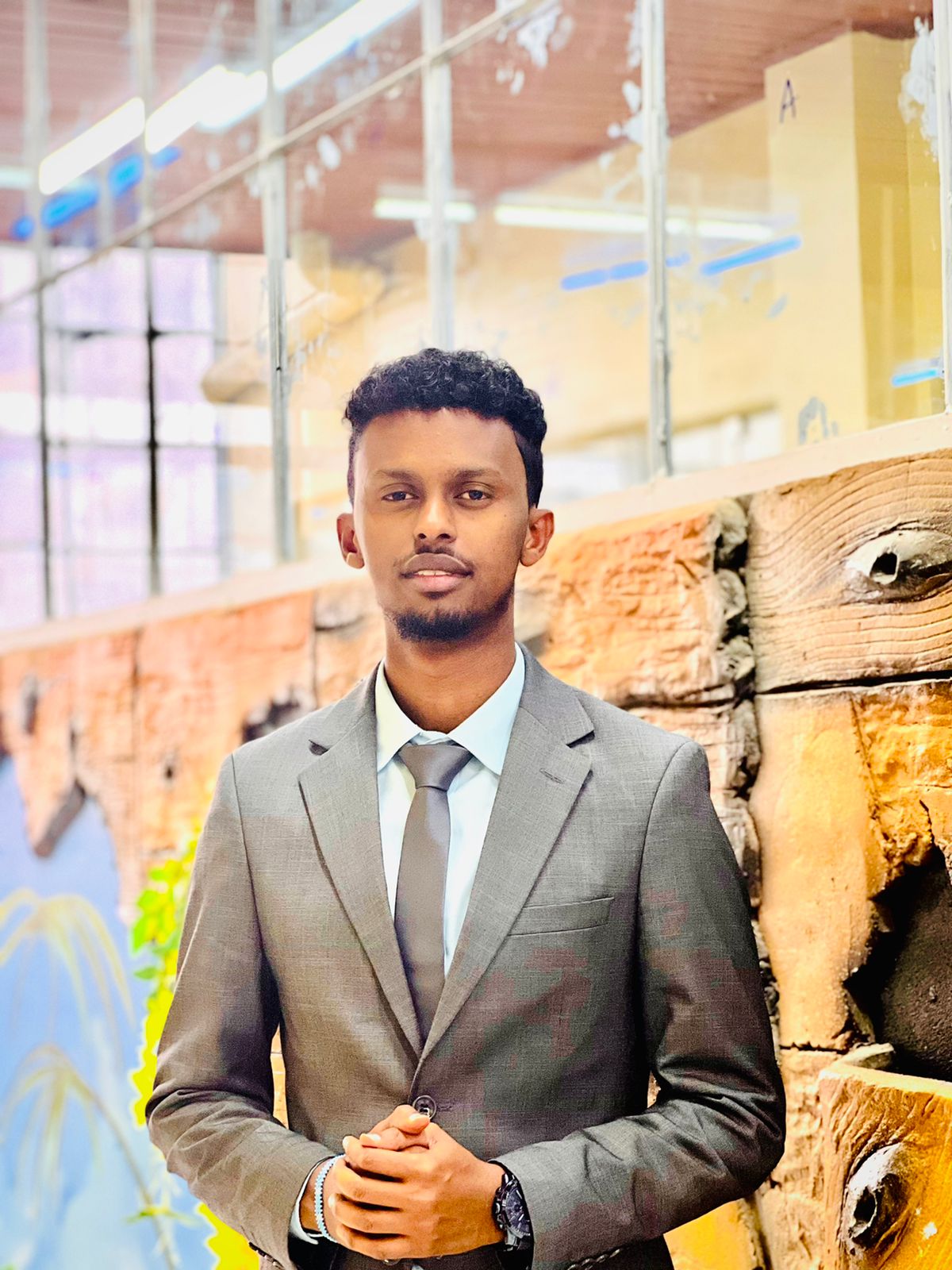 Professional headshot of Mohamed Abdulkadir, Web Designer and Developer from Nairobi, Kenya